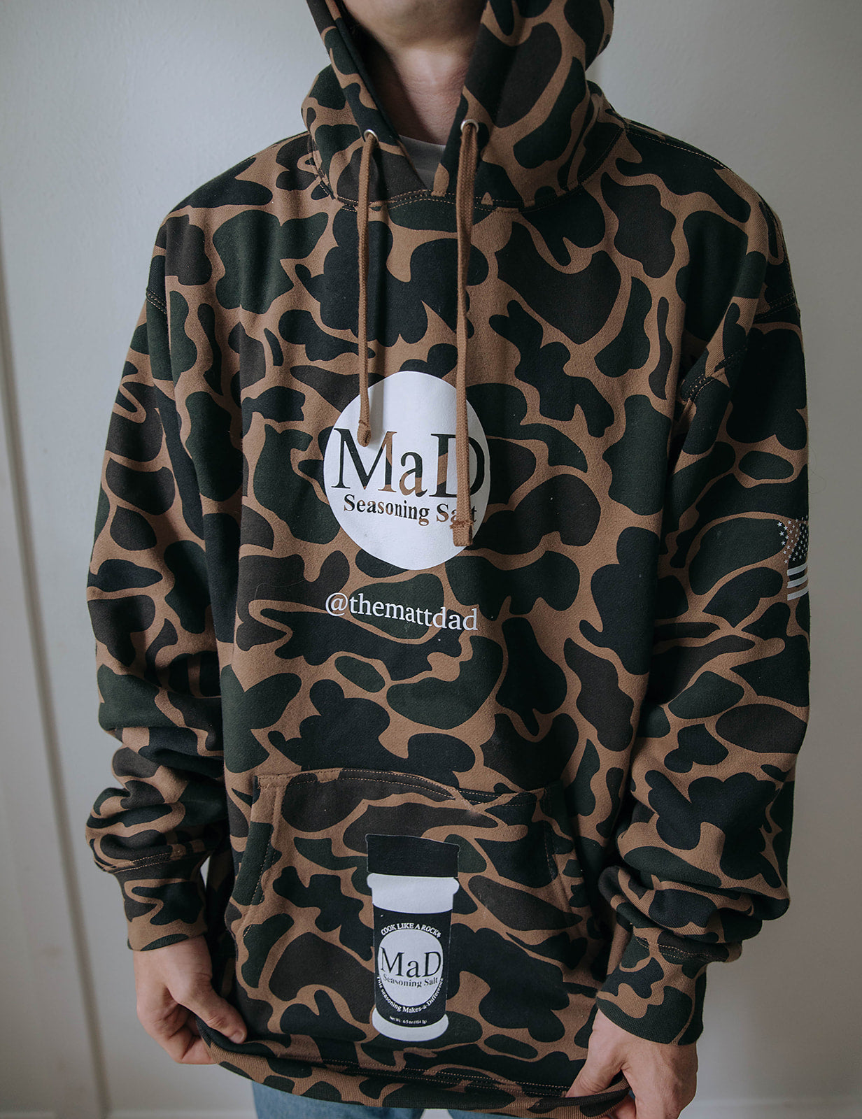 MaD Old-School Camo Hooded Sweatshirt