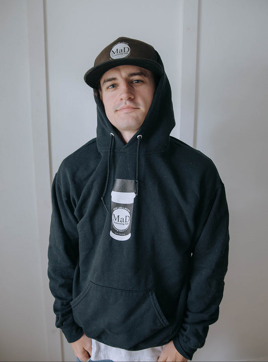 MaD Black Hooded Sweatshirt
