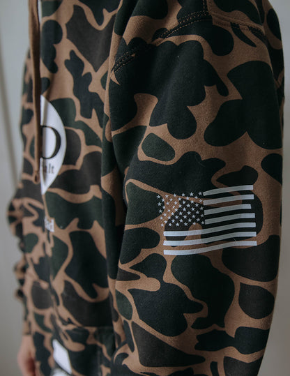 MaD Old-School Camo Hooded Sweatshirt