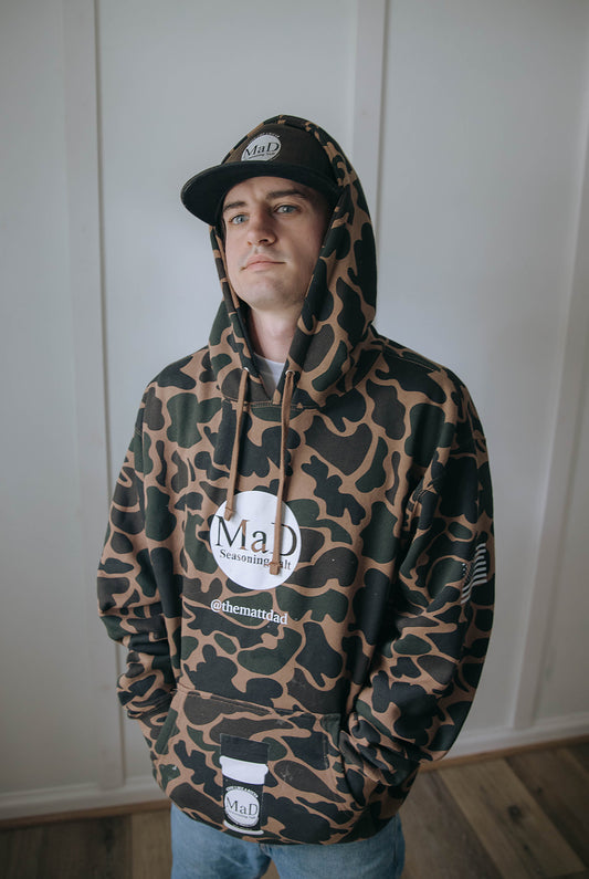 MaD Old-School Camo Hooded Sweatshirt